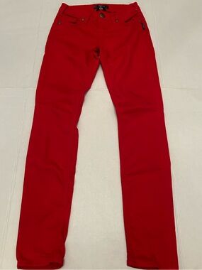Vintage Silver Red Jeans